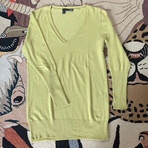 Eileen Fisher Woman V-Neck Long Sleeve Sweater